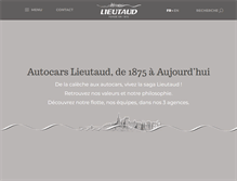 Tablet Screenshot of cars-lieutaud.fr